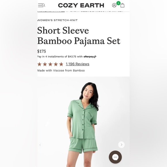 Cozy Earth pajamas set - Picture 4 of 4